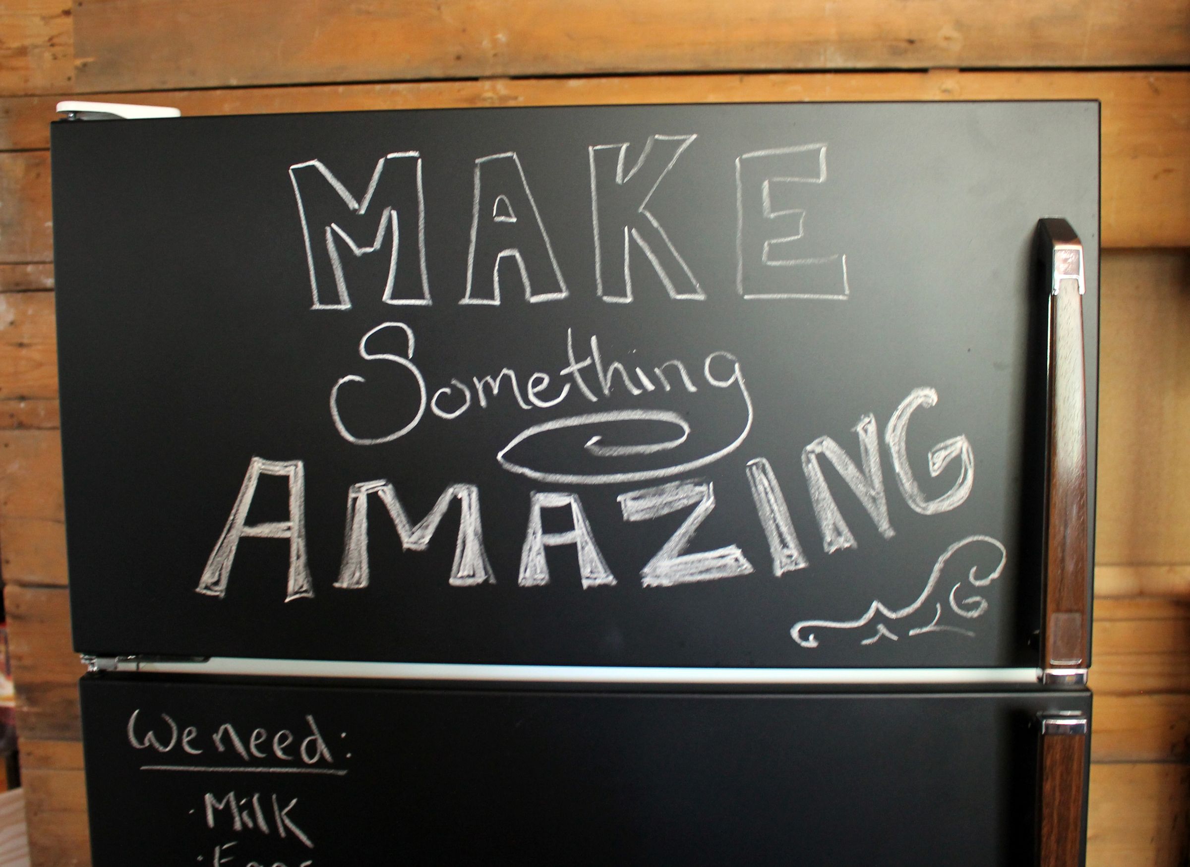 Chalkboard Fridge 4 Steps (with Pictures) Instructables