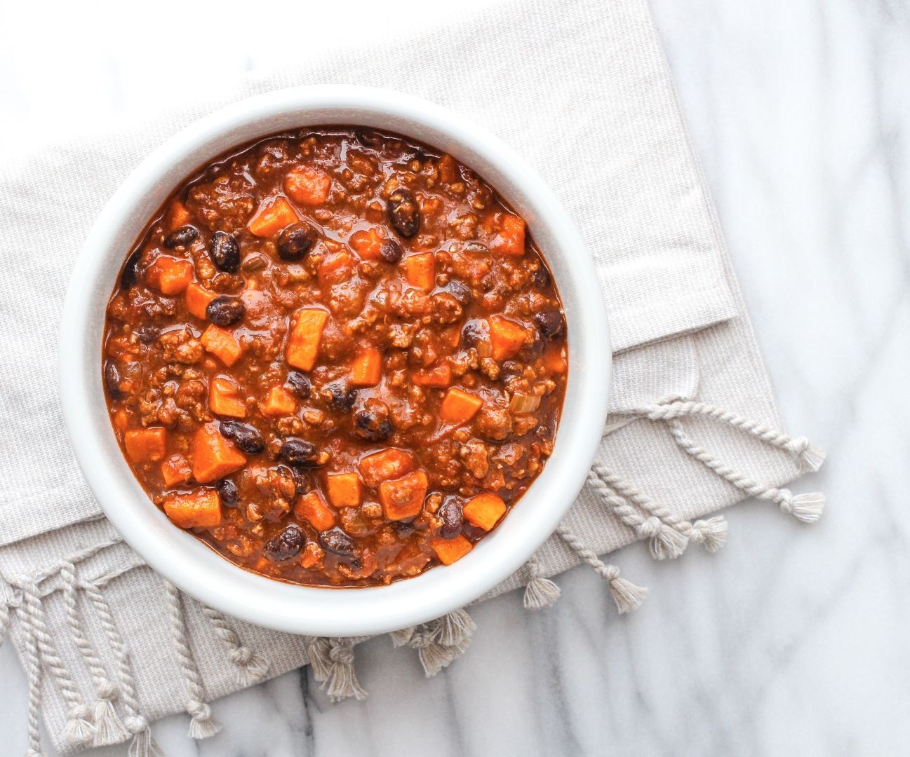 Chorizo and Sweet Potato Chili Recipe