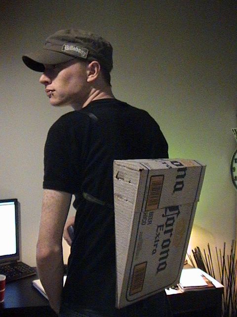 beer box backpack DIY Project DIY Project Image