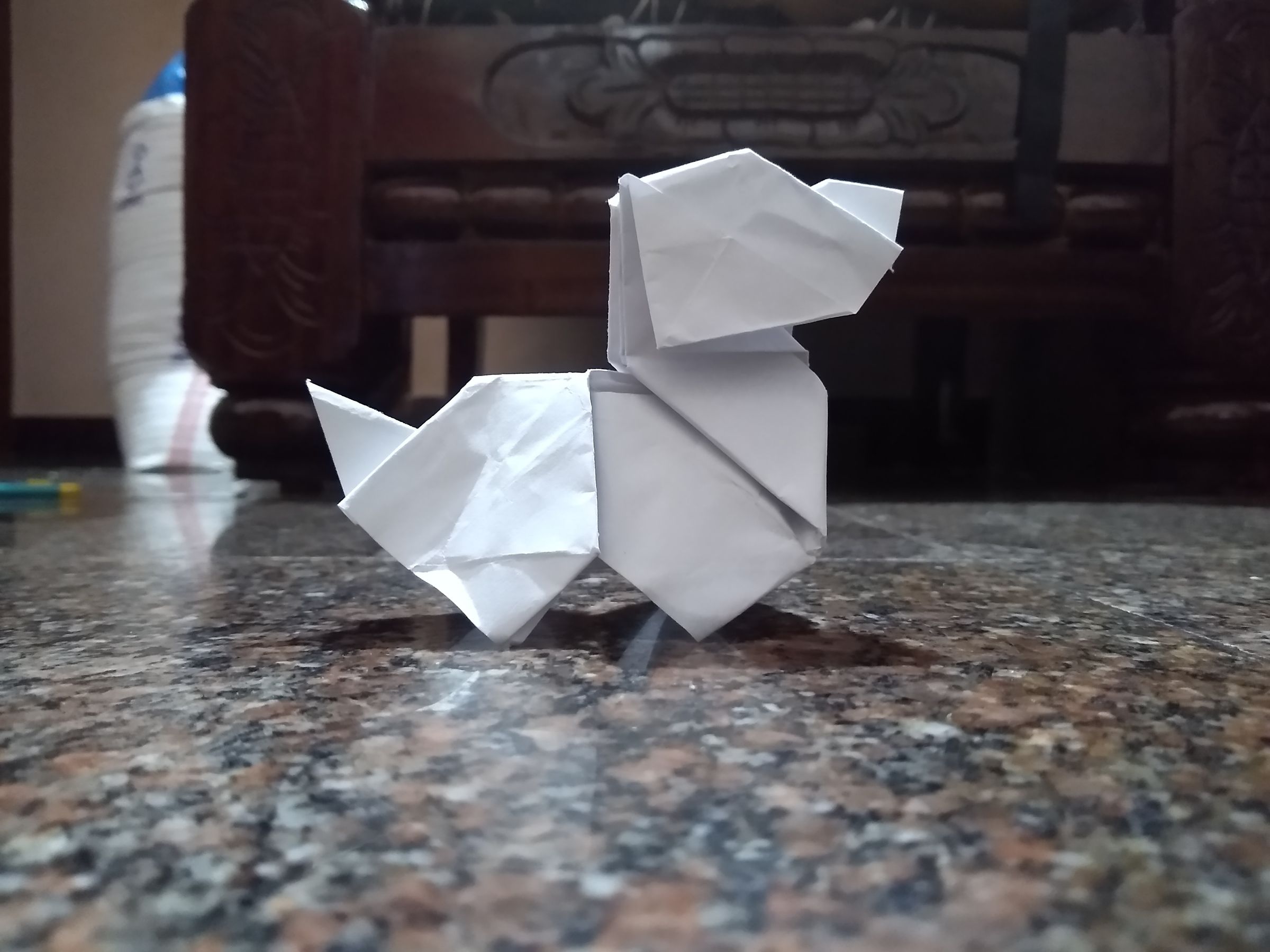 Origami Dog 20 Steps Instructables