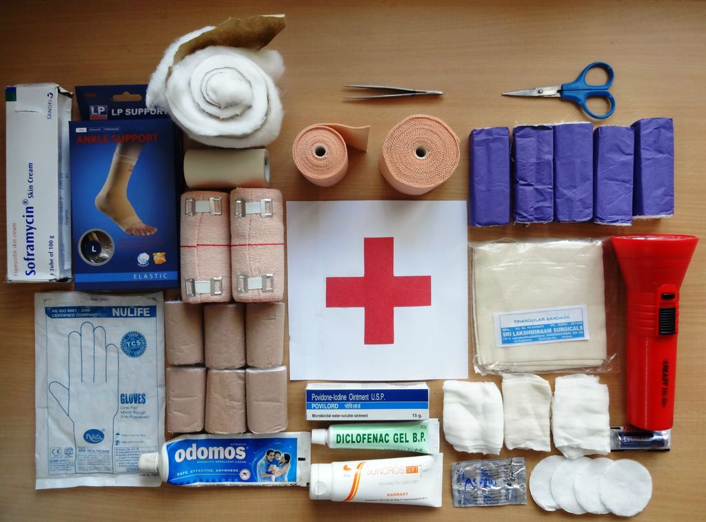 First Aid Kit Box Inside malaymuni