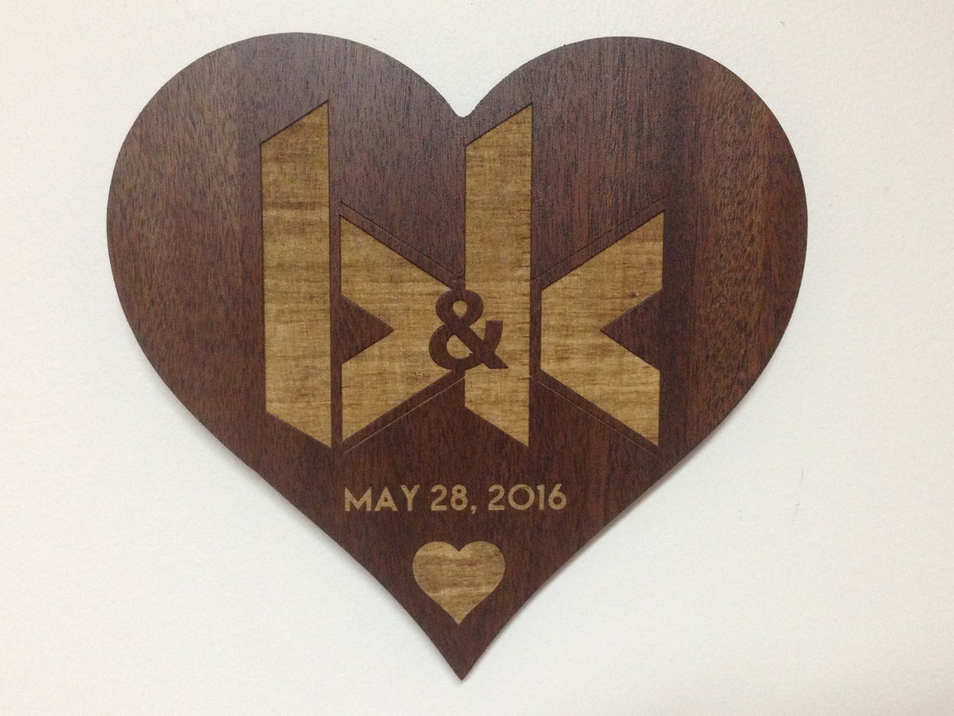 Laser Engraved Wedding Gift : 8 Steps (with Pictures) - Instructables