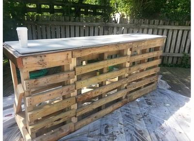 Large Outdoor Bar