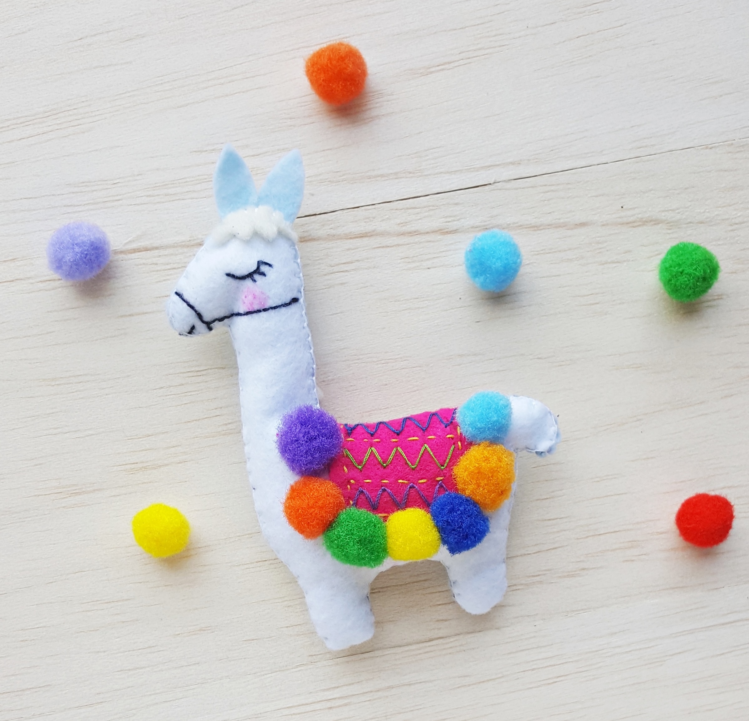 diy llama plush