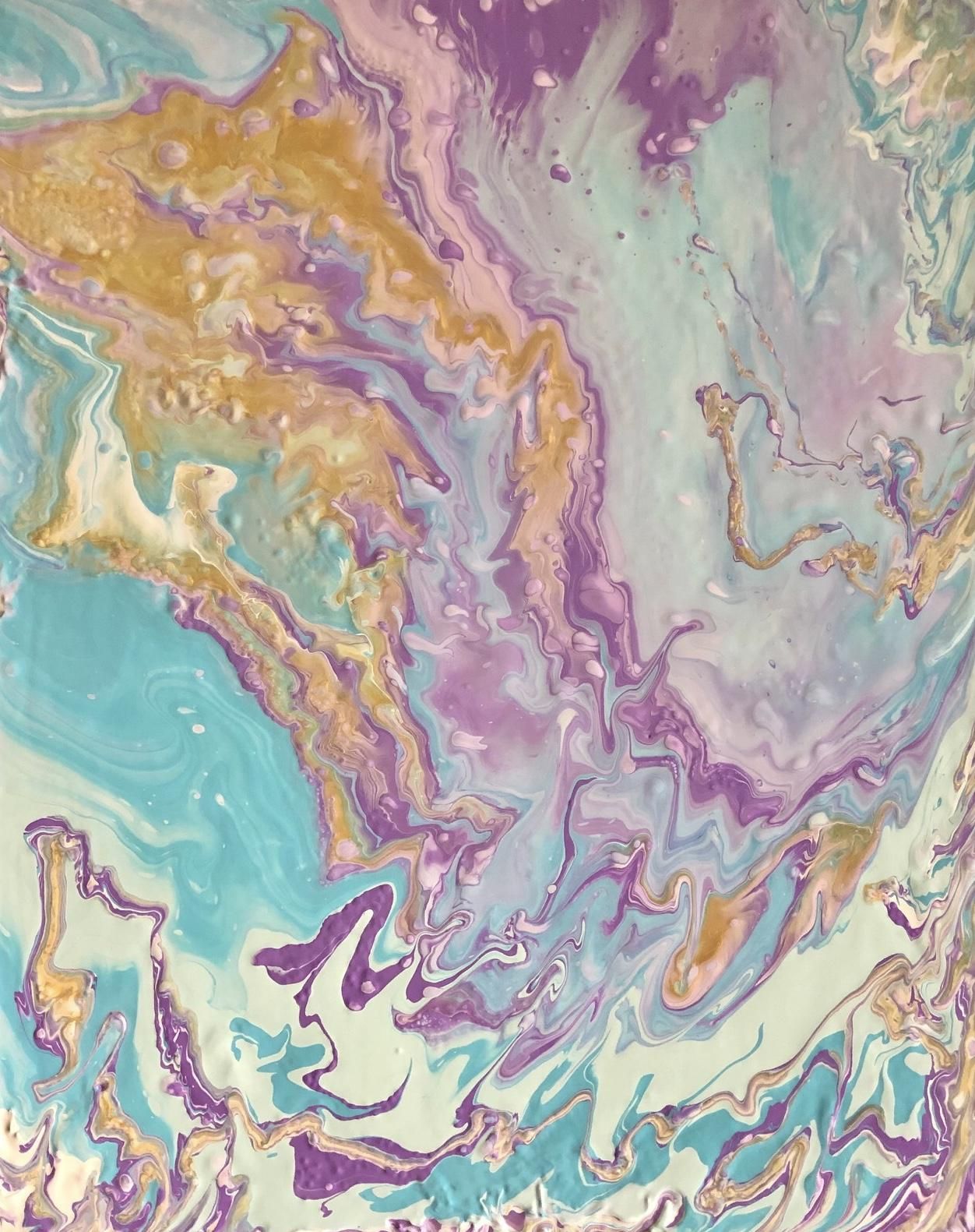 Acrylic Pour Painting Dirty Pour Technique 7 Steps (with Pictures