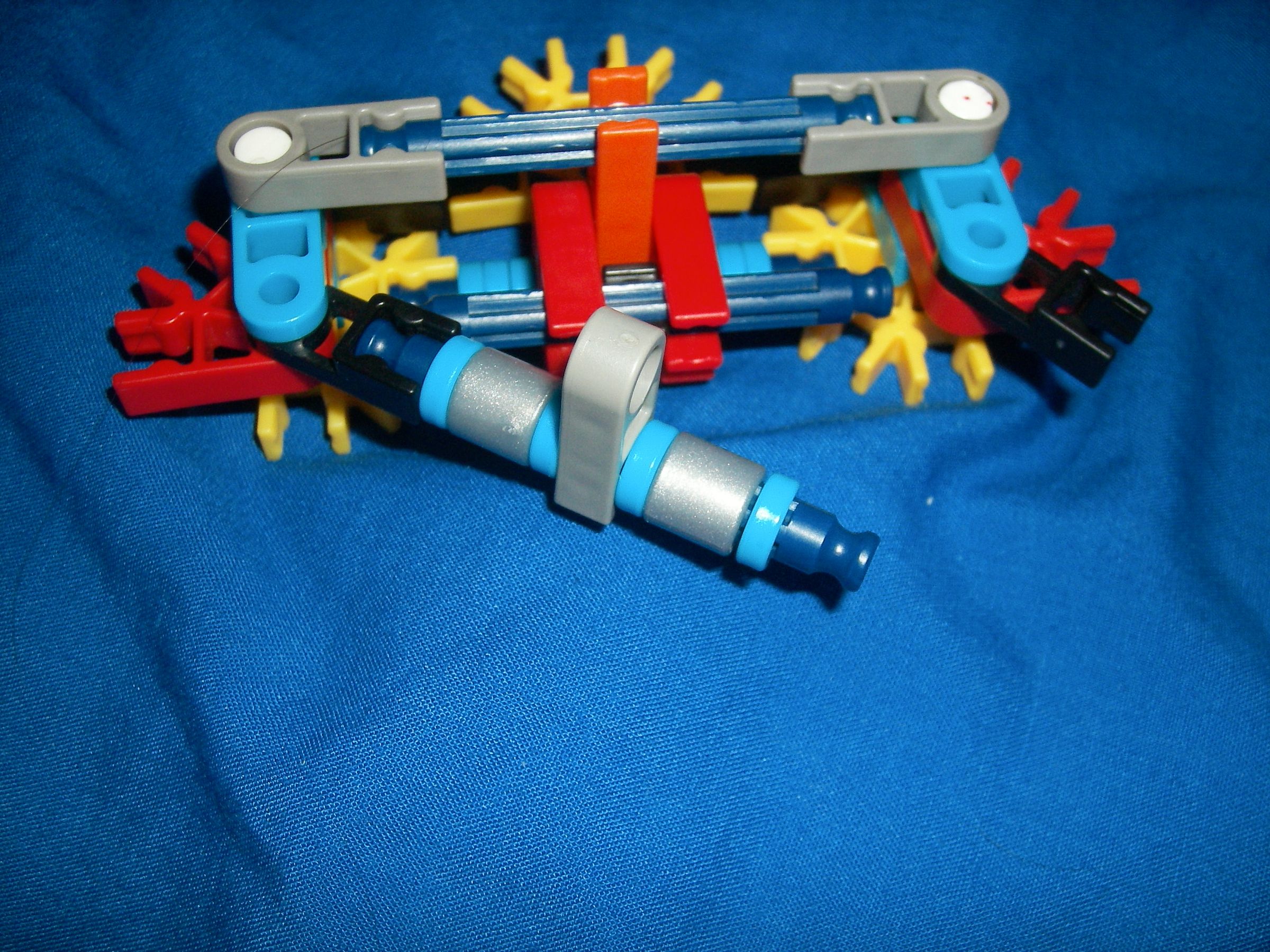 Knex Car Steering Mechanism With Ajustable Steering Ratio 5 Steps