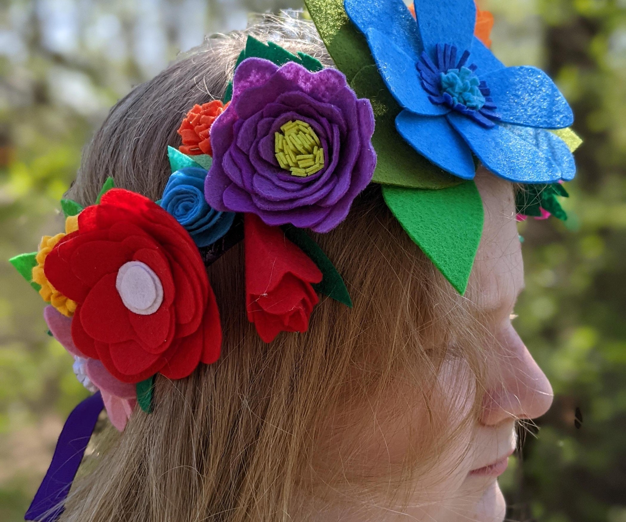 Felt Flower Crown 10 Steps (with Pictures) Instructables