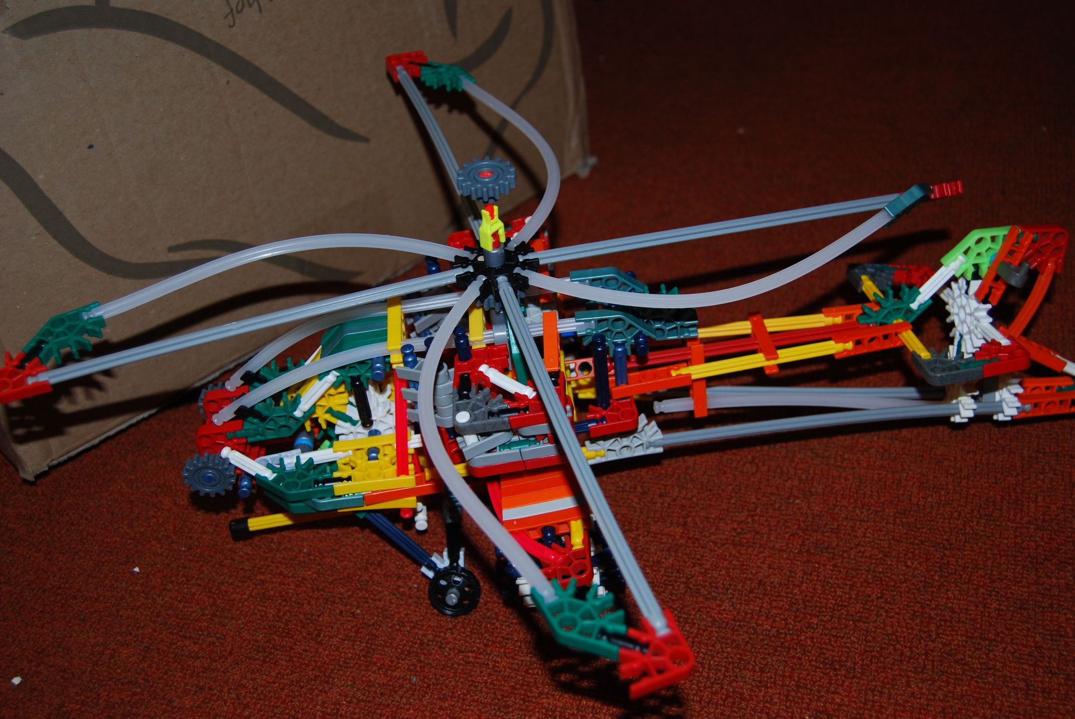 Knex Apache Helicopter Model Instructables