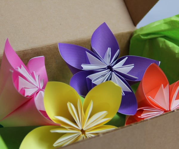 Origami Paper Corsage