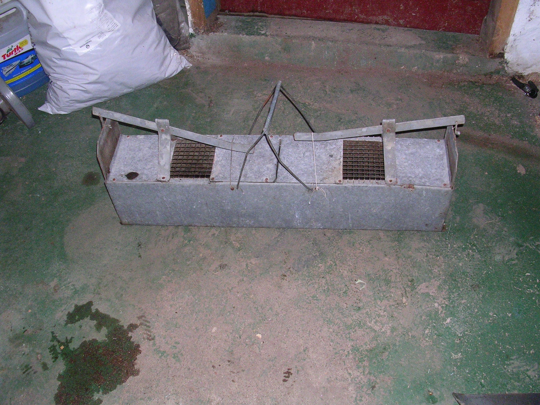 Sheet Metal Rat Trap, Modern Version of Traditional Slate Trap. 3