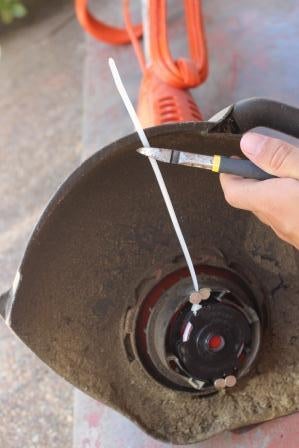 Zip Tie Weed Eater 5 Steps With Pictures Instructables