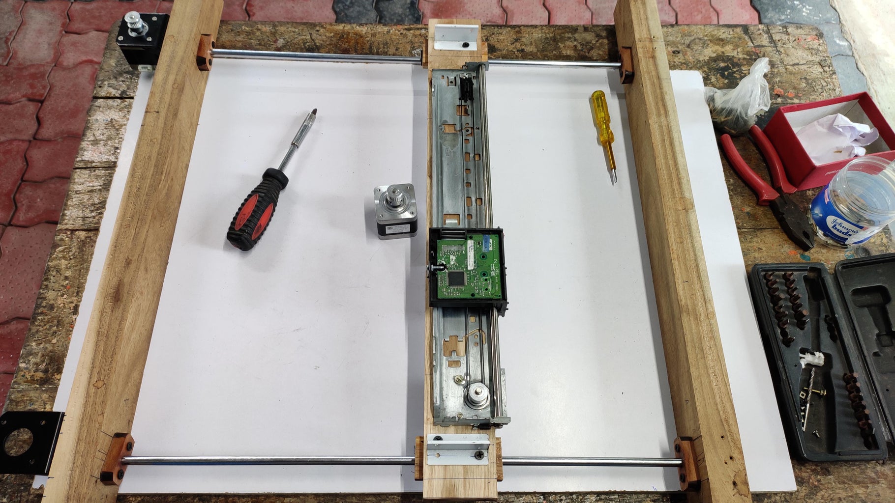 The Arduino CNC Drawing Machine | 2d Plotter | How to Make Arduino 2d ...