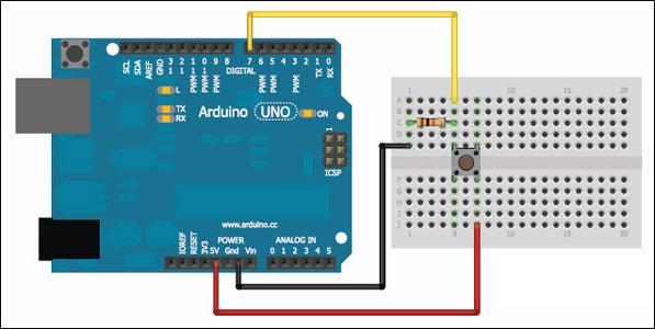 5 Simple Button and Led Projects With Arduino : 5 Steps (with Pictures ...