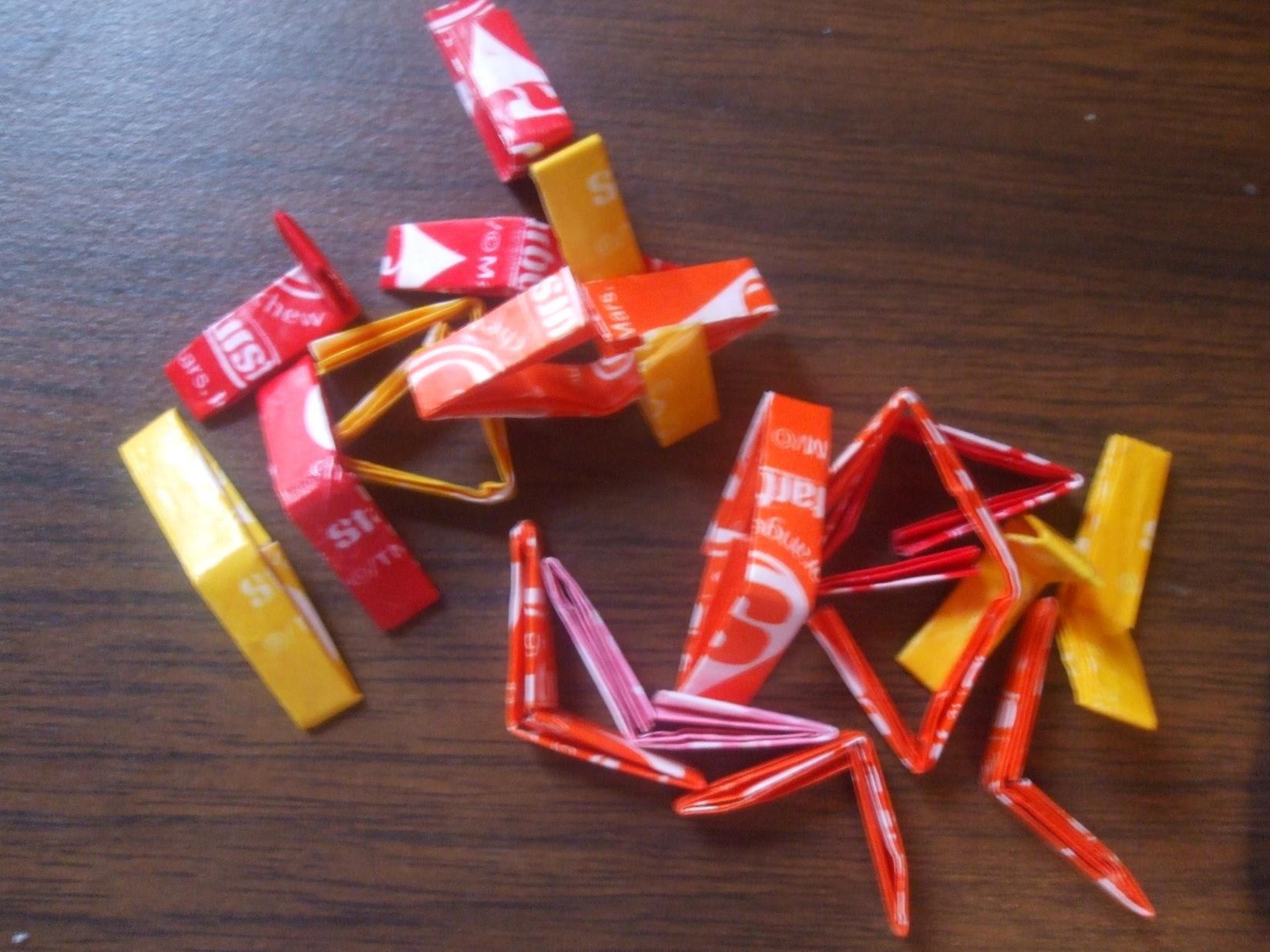 Make a Starburst Wrapper Chain 9 Steps Instructables