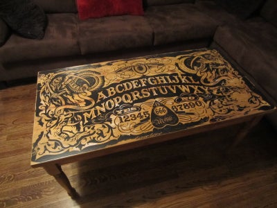 Ouija Coffee Table 11 Steps With Pictures Instructables - Ouija Coffee Table