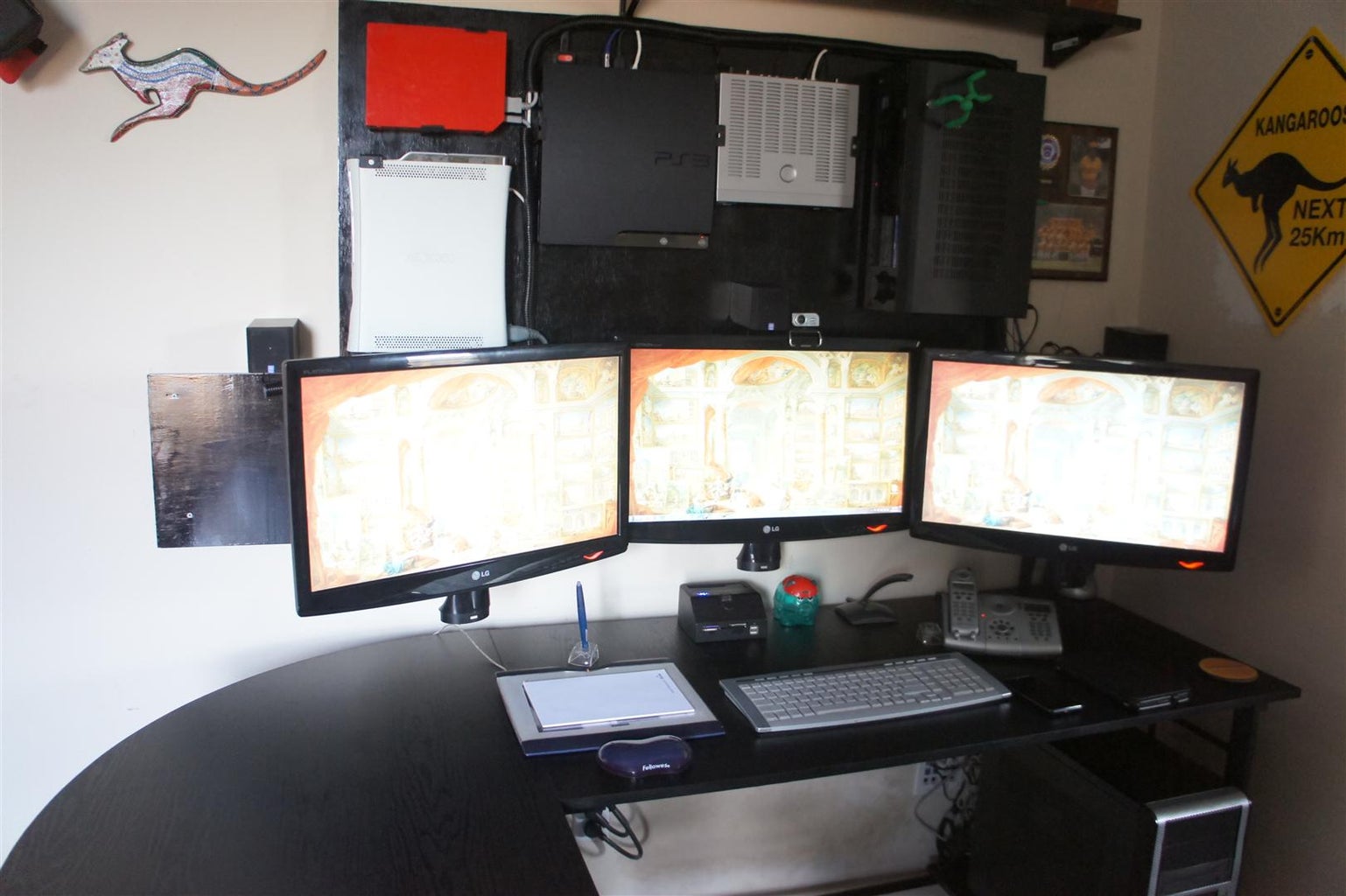 The Wall (wall Mount Your Game Consoles / Monitors / Devices) 10