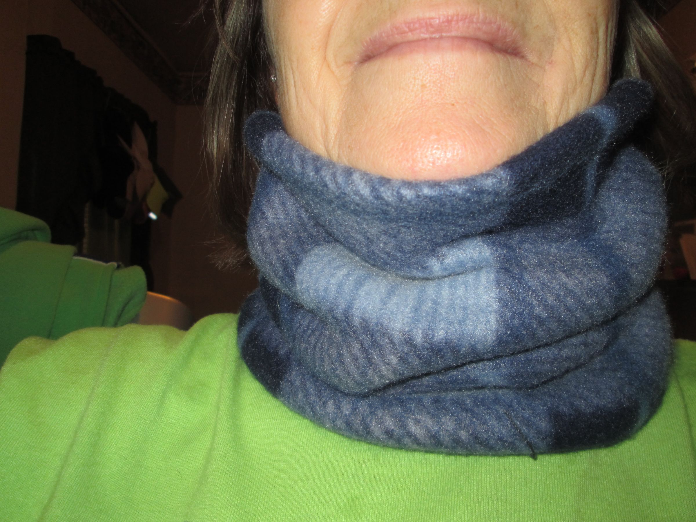Homemade Fleece Neck Gaiter 17 Steps Instructables