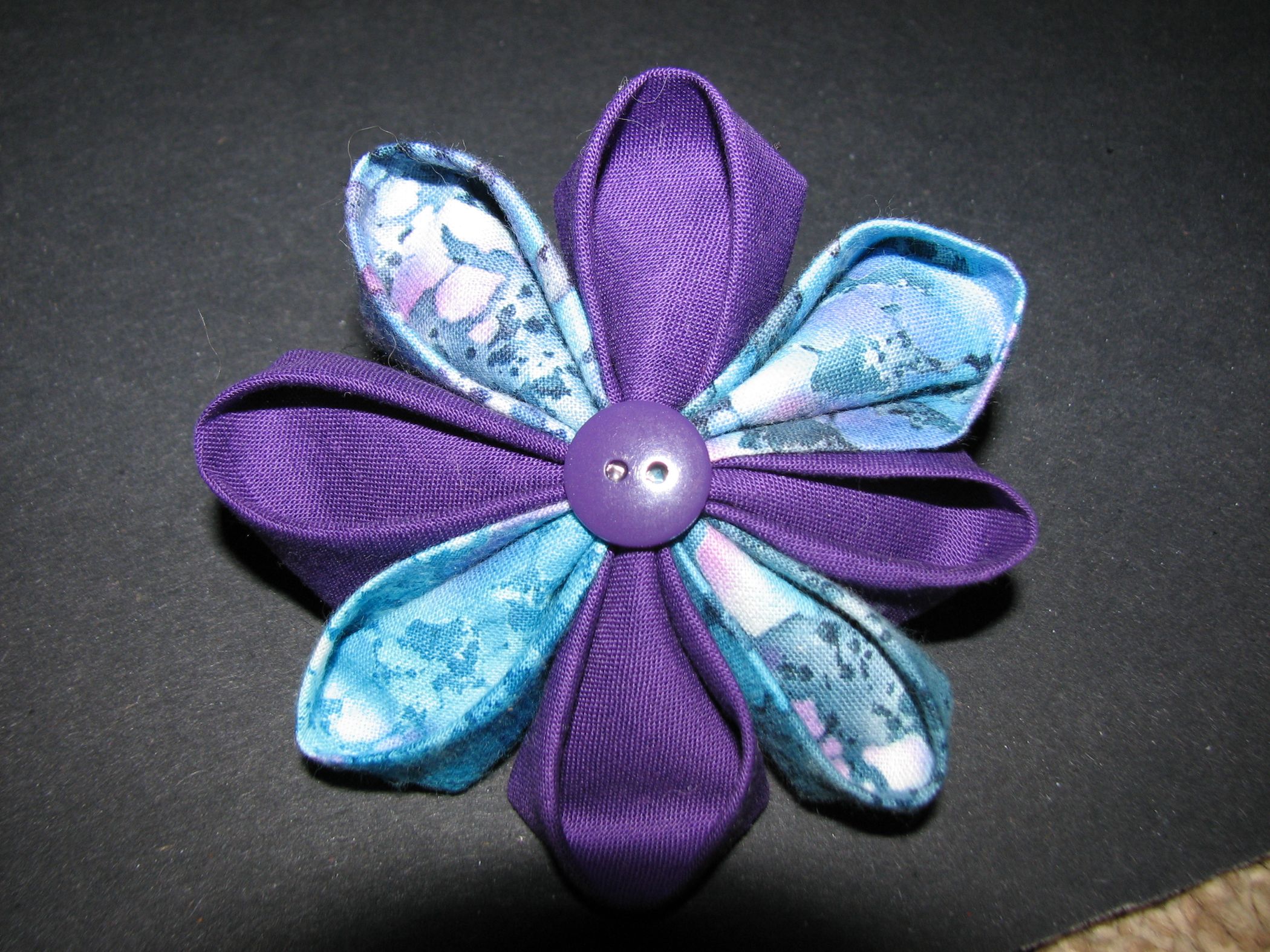 Flower Hair Clip 6 Steps Instructables