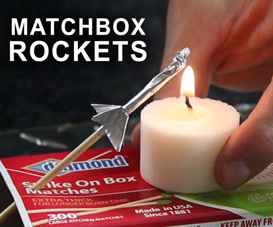 How To Make A Matchbox Rocket Launching Kit 13 Steps With Pictures Instructables