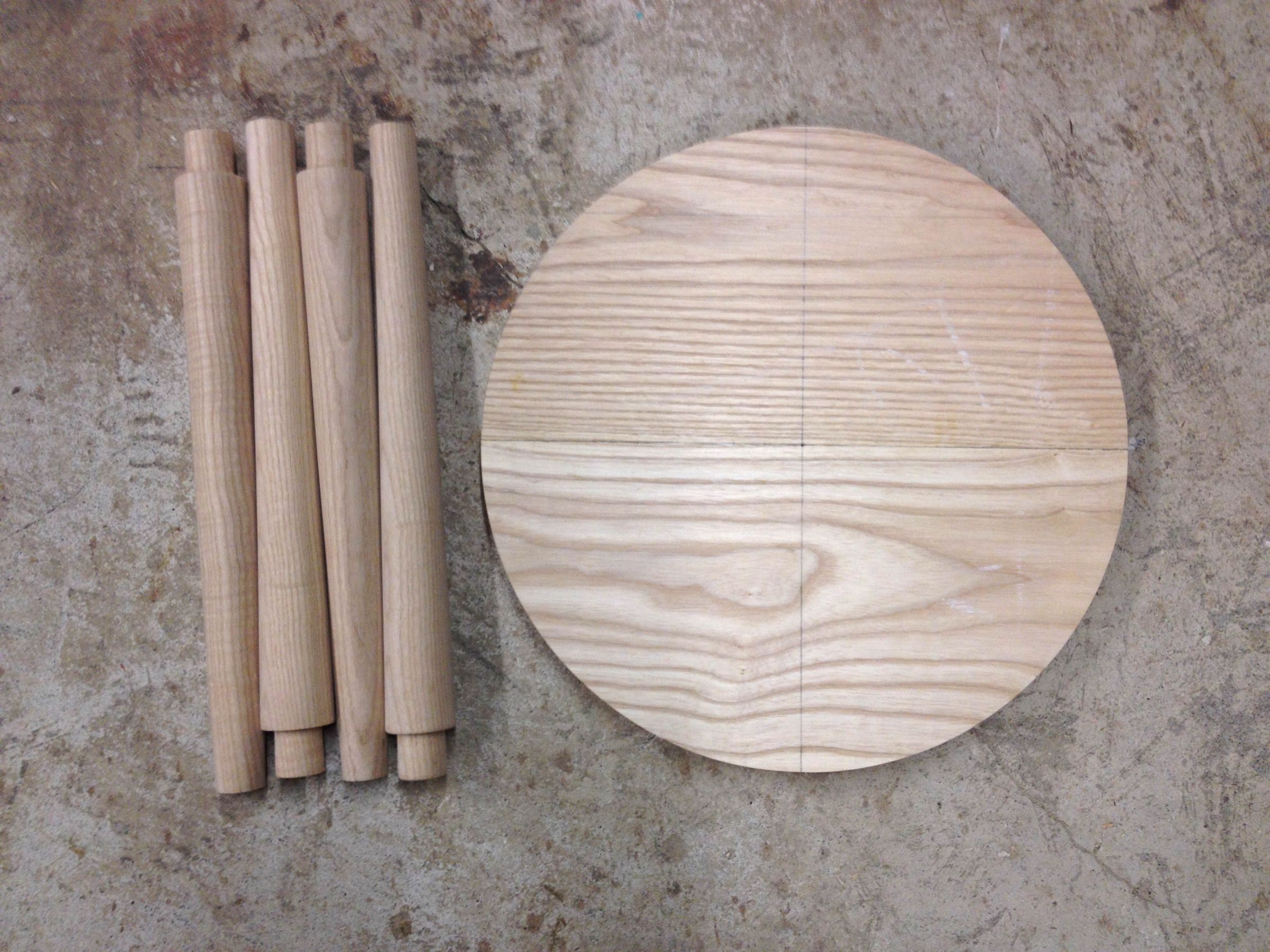 Easy Angled Mortises on the Drill Press (Attaching Round Legs at an