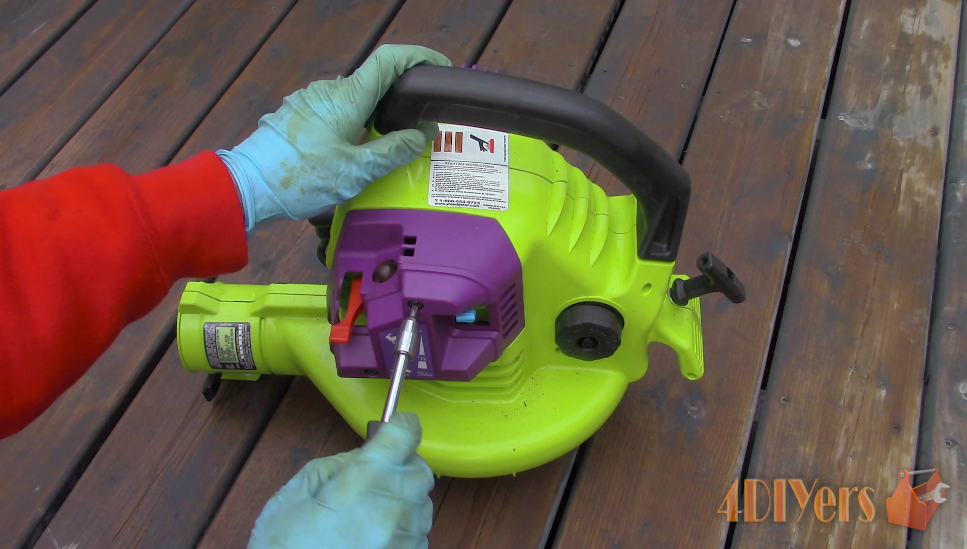 How to Clean a 2 Stroke Carburetor on a Leaf Blower 4 Steps (with