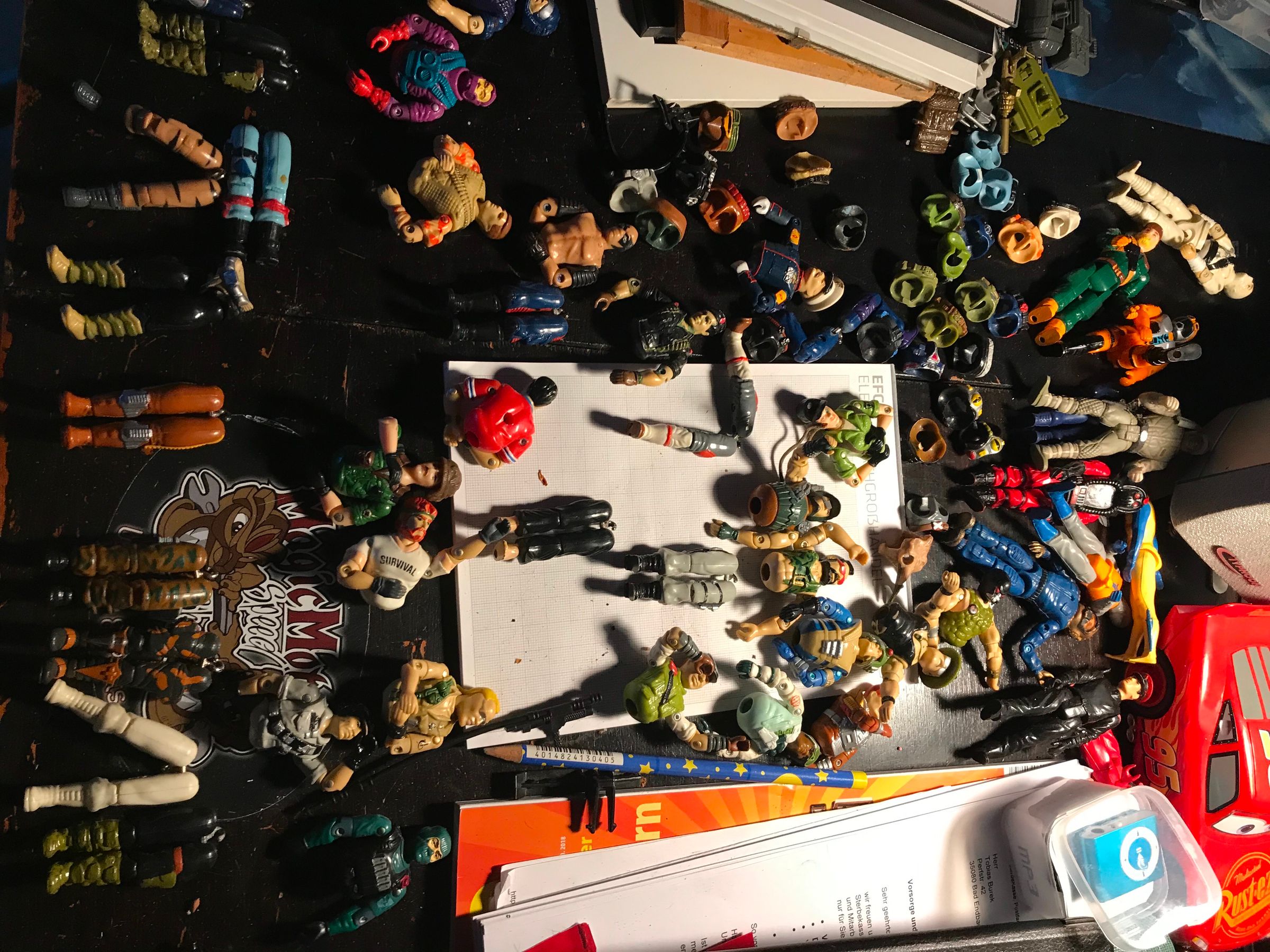 G.I.JOE Repair 1980's VintageRubber Band Replacement 3 Steps Instructables