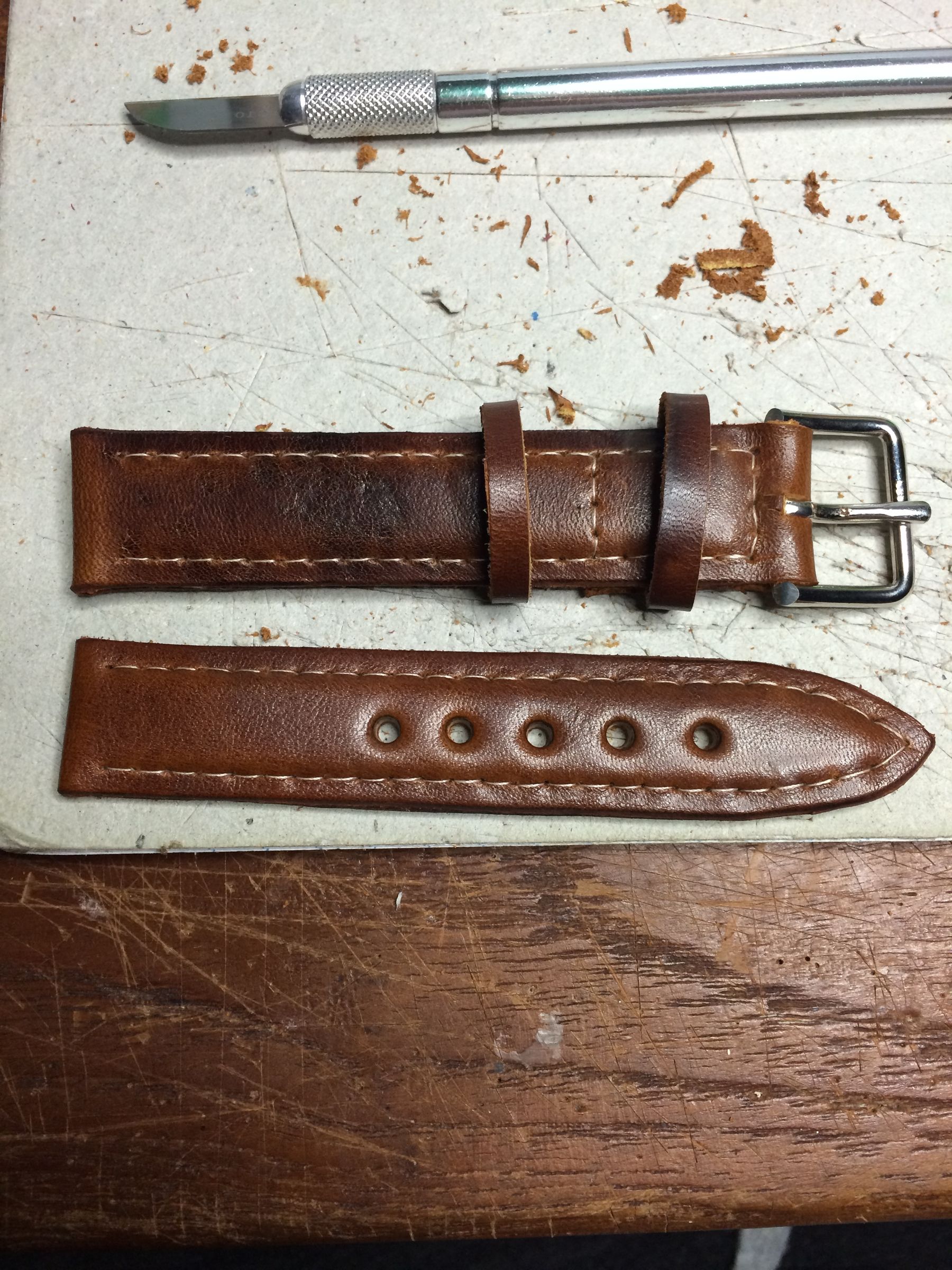 Leather Watch Strap 12 Steps (with Pictures) Instructables