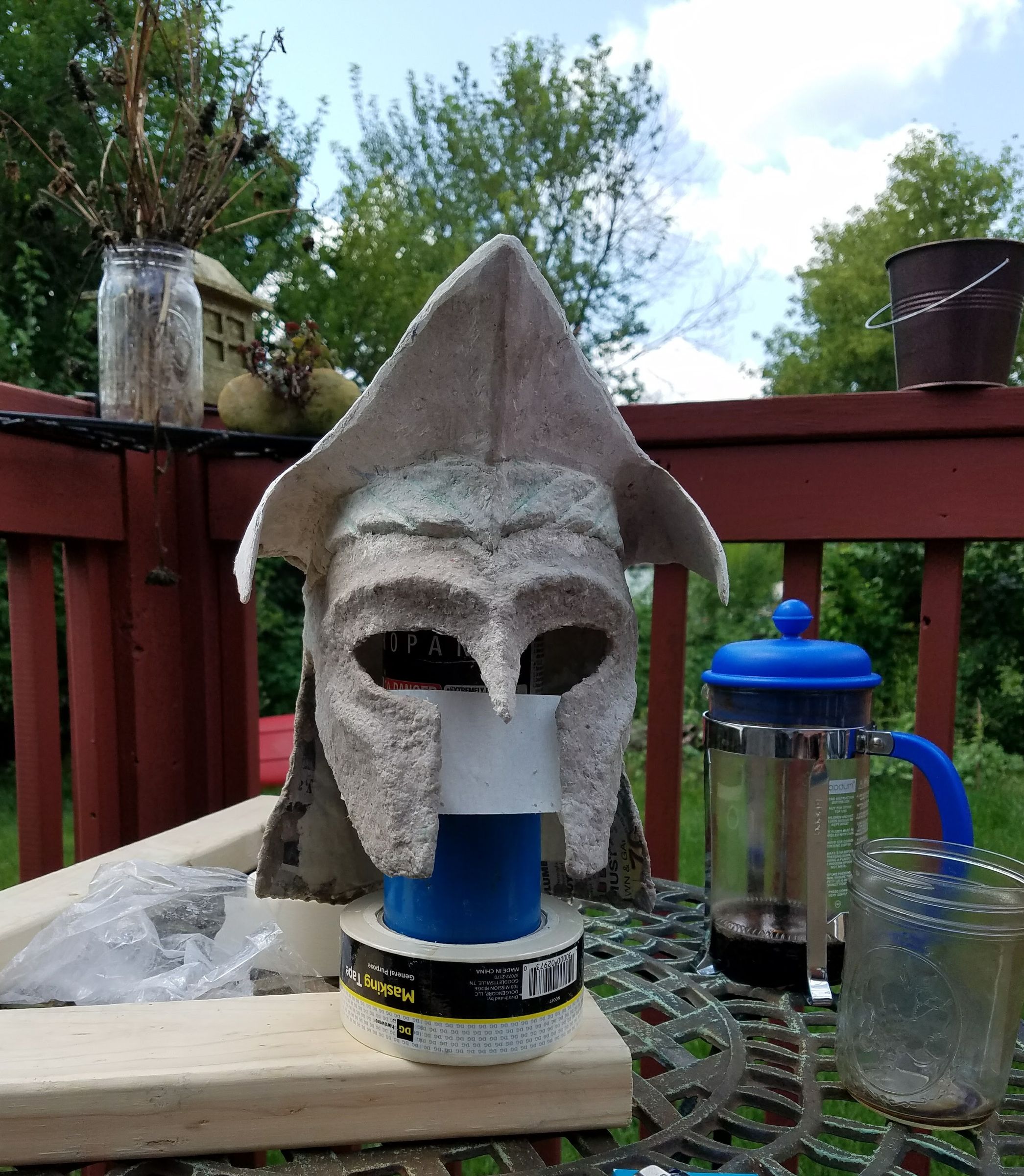Paper Mache Helmet 11 Steps (with Pictures) Instructables