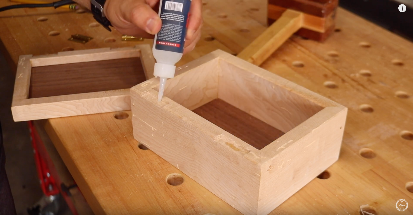 How to Make a Simple Wooden Box With Mortised Hinges : 10 Steps ...