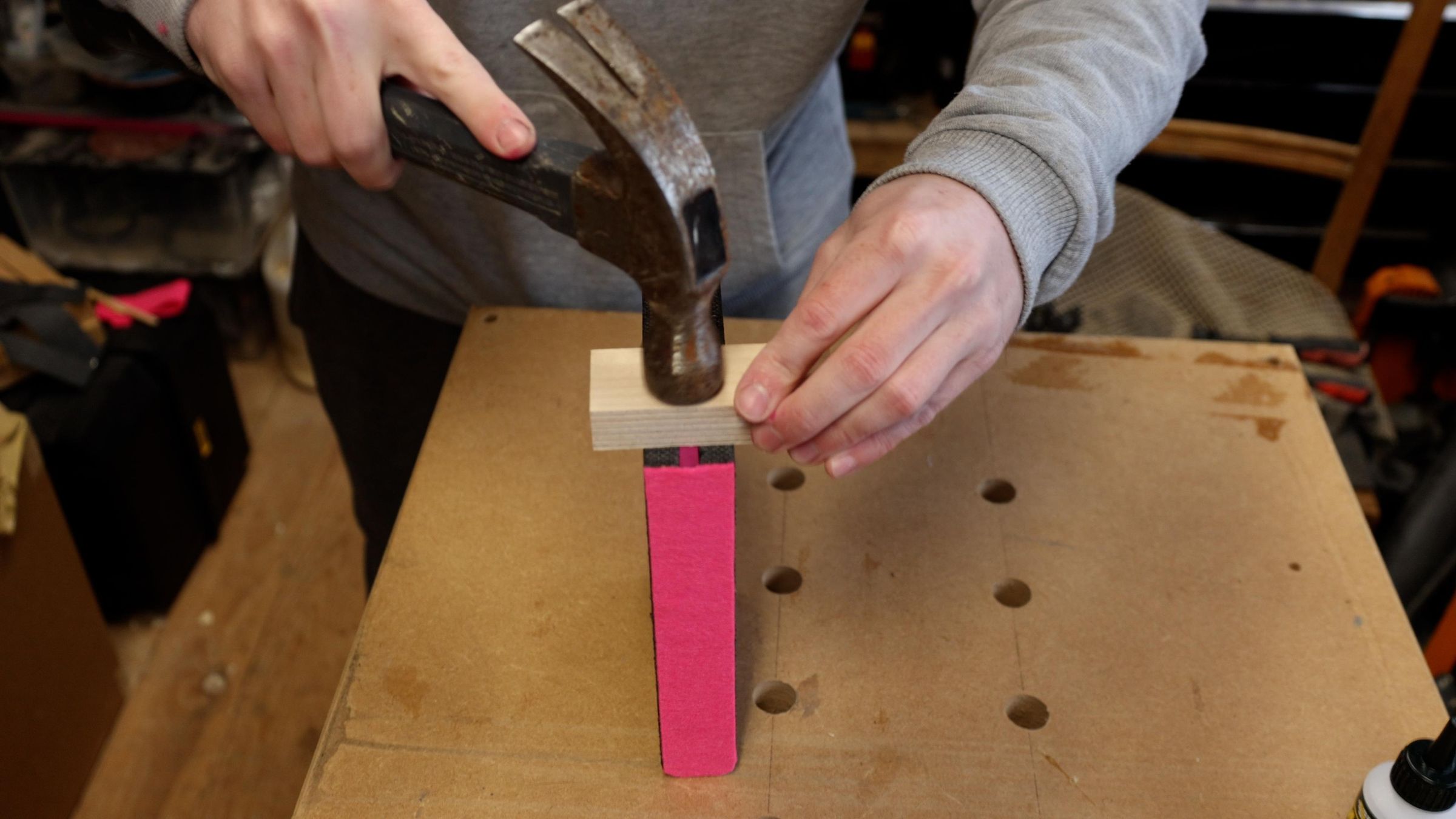 How to Make a Storage Shelf for a Desk DIY Monitor Stand 6 Steps