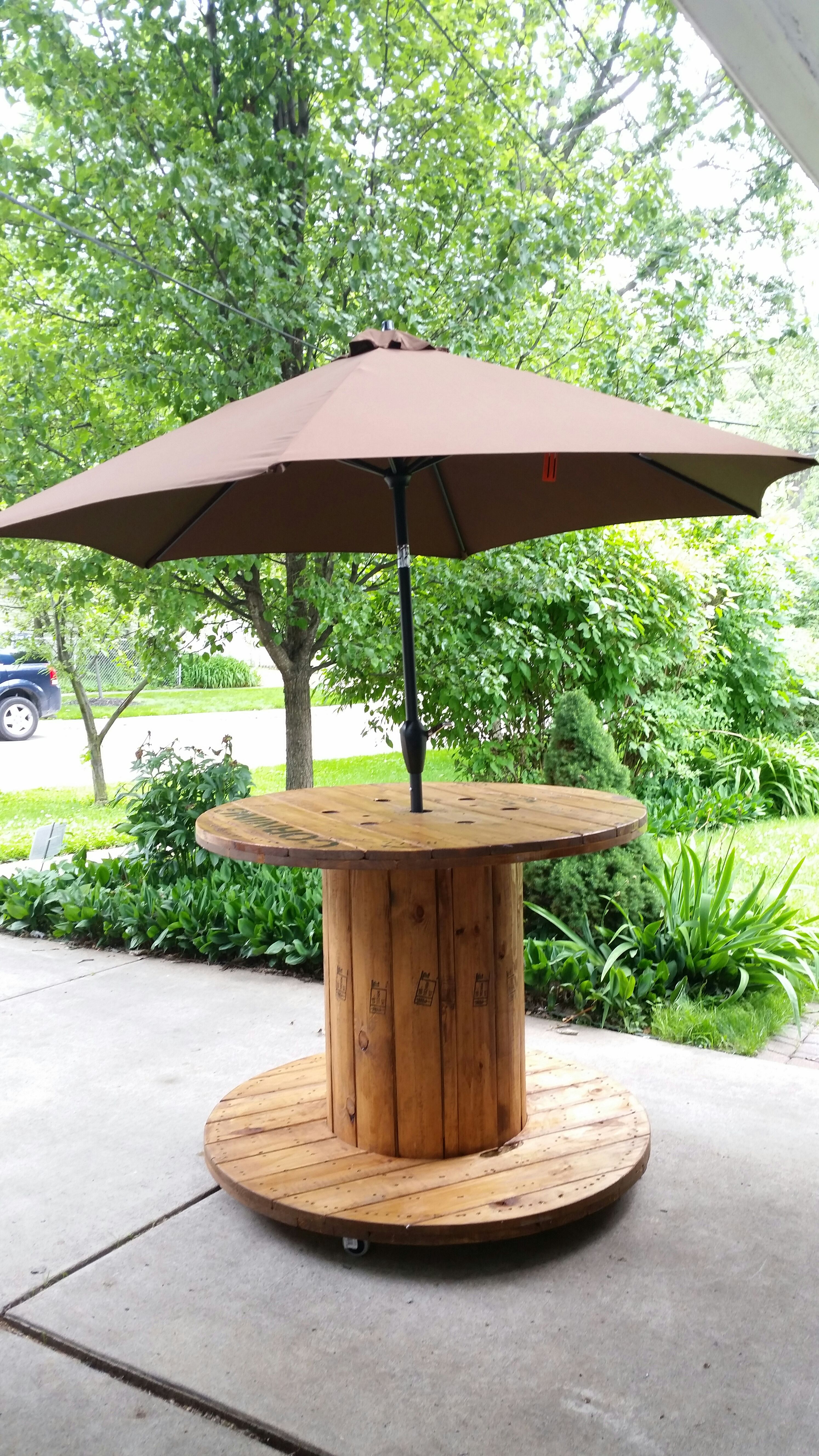 Cable Reel Table 5 Steps (with Pictures) Instructables