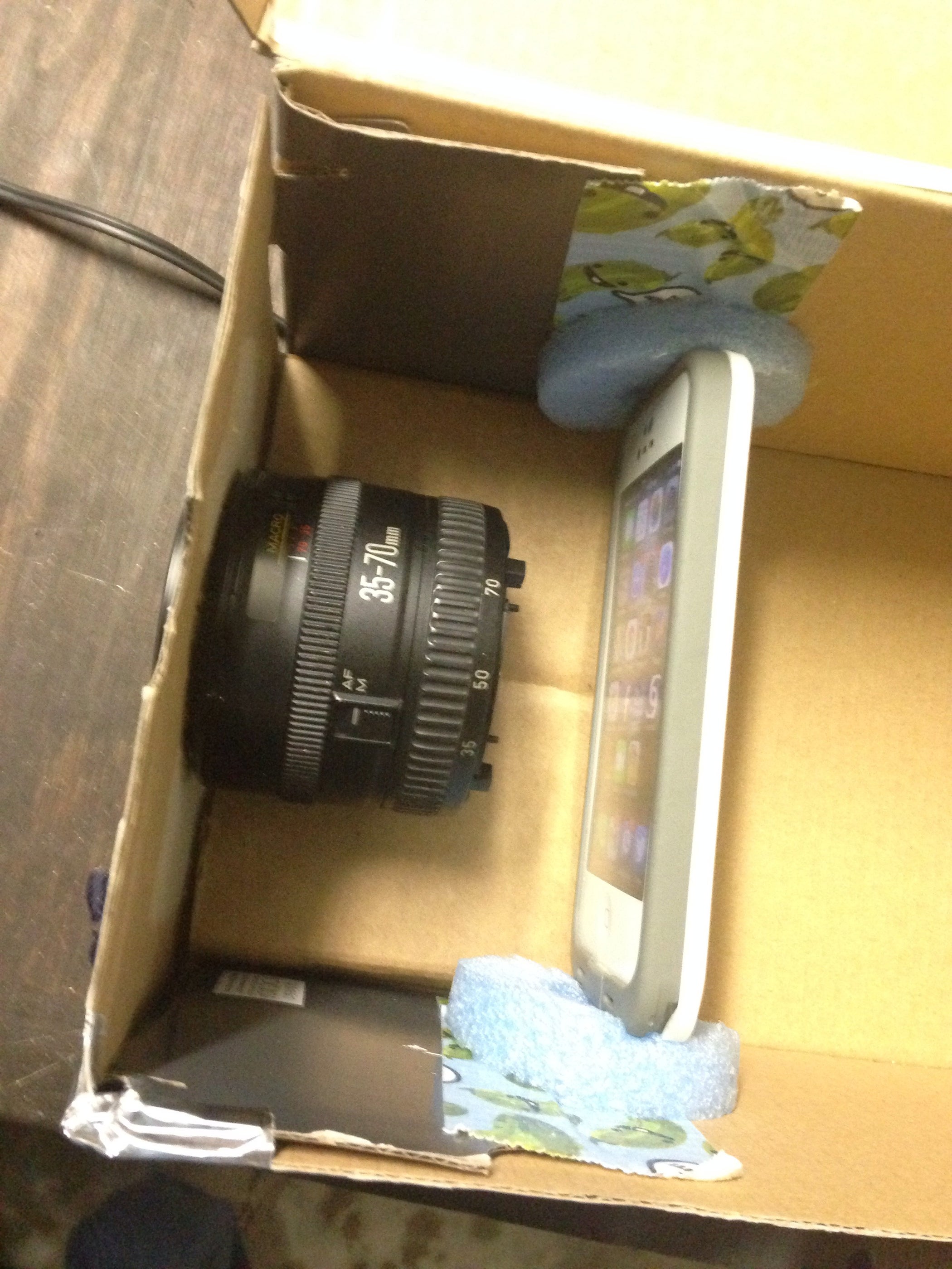 5 Min Phone Projector 4 Steps Instructables