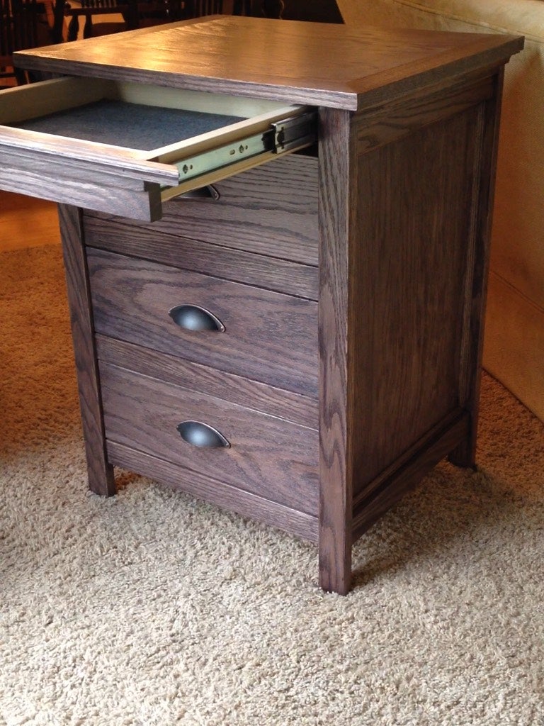Featured image of post Nightstand With Built In Gun Safe : It depends on several factors, such as the size of the nightstand, your experience with firearms, how you do in stressful situations and what kind of locking whatever you choose, it's important to practice retrieving your gun from the safe.