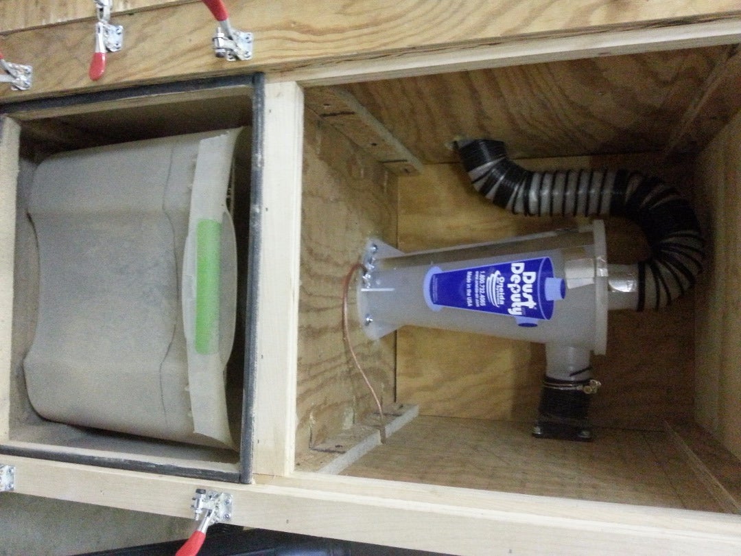 Portable Dust Collection System With Noise Reduction & Dust Separator