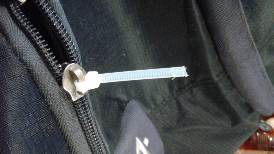 Fix Any Zipper Pull With a Zip Tie 7 Steps (with Pictures