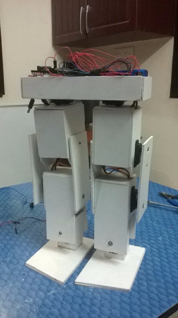 Arduino Based Humanoid Robot Using Servo Motors : 7 Steps (with ...