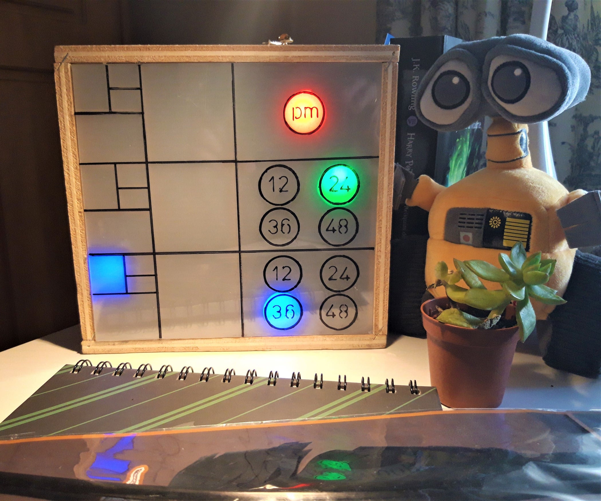 RGB Fibonacci Clock 5 Steps (with Pictures) Instructables