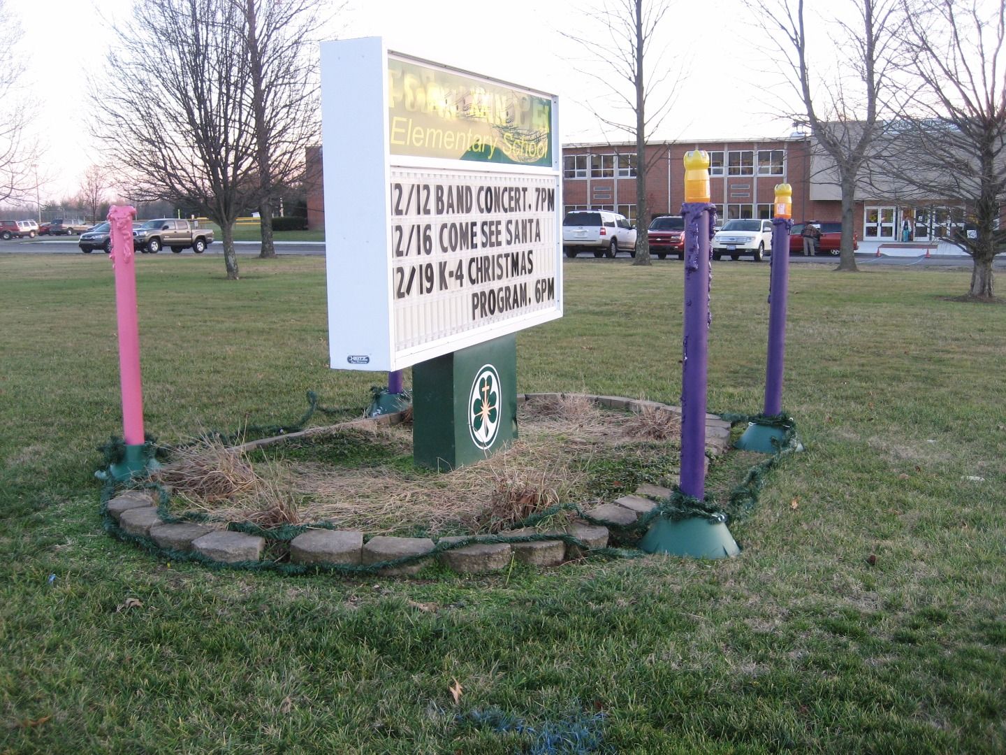 Giant (Advent Wreath) Light Up Candles 10 Steps (with Pictures) Instructables