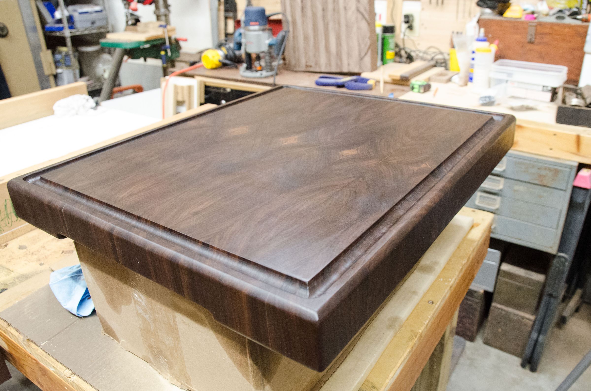 End Grain Cutting Board | a DIY 