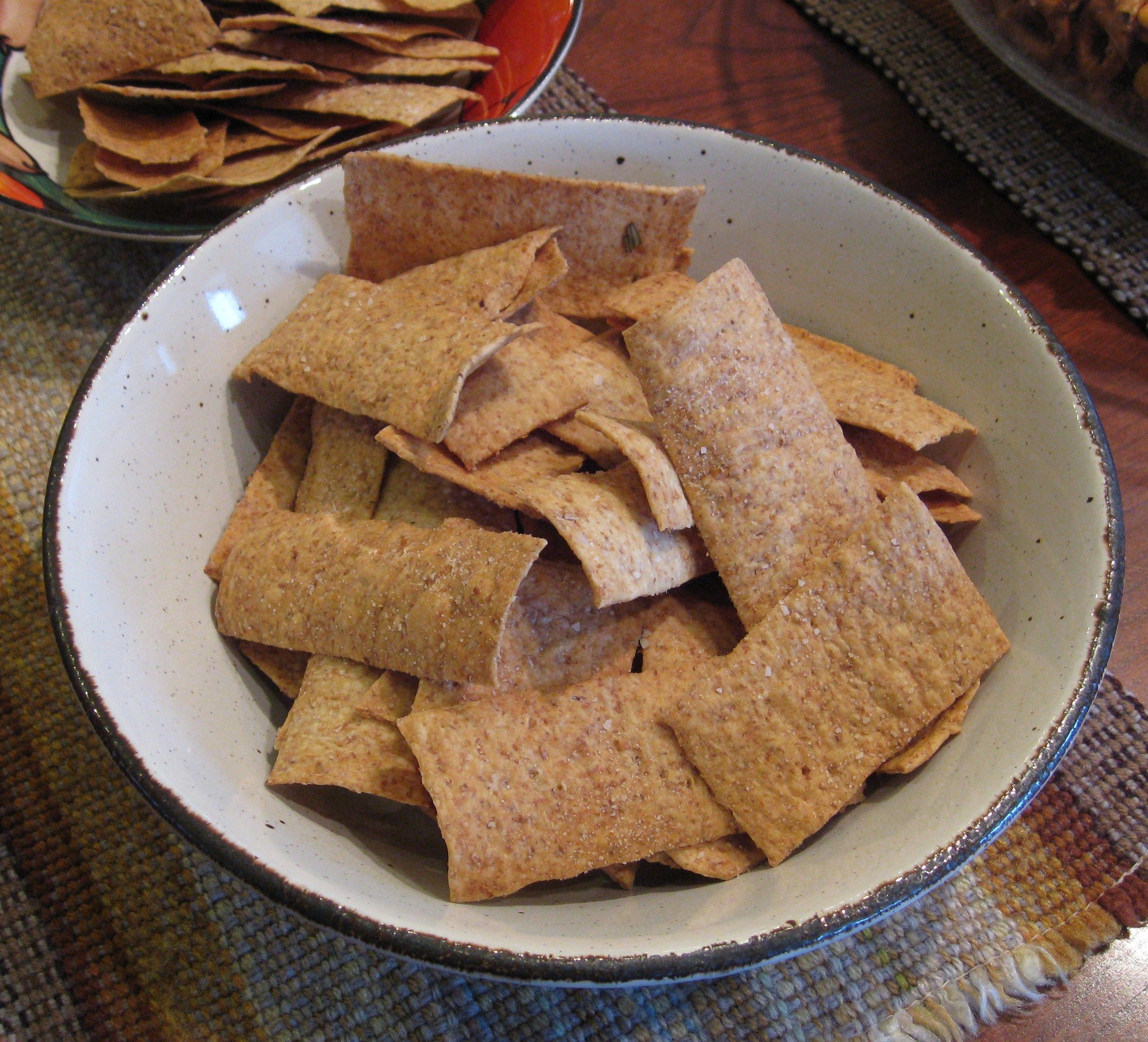 Olive Oil Wheat Crackers