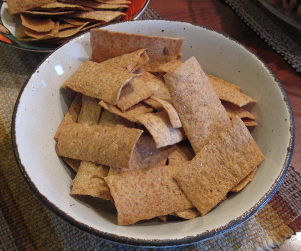 Olive Oil Wheat Crackers