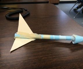 paper rocket DIY Project DIY Project Image