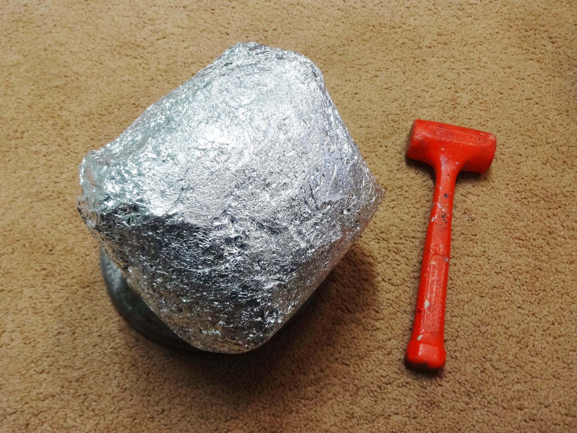 How to Make a Polished Aluminum Foil Ball 8 Steps (with Pictures