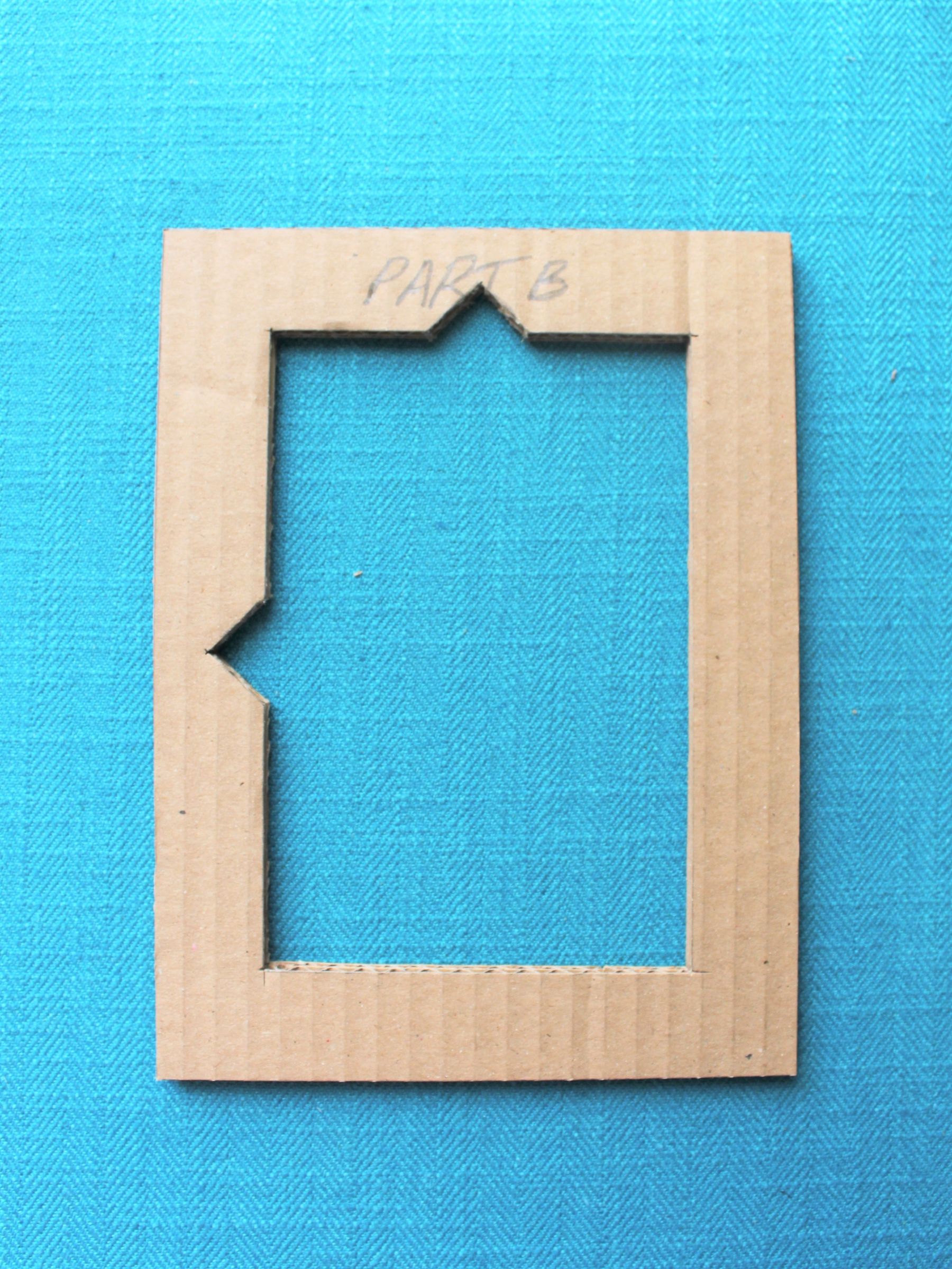 DIY PICTURE FRAME From Cardboard and Decorative Materials 14 Steps