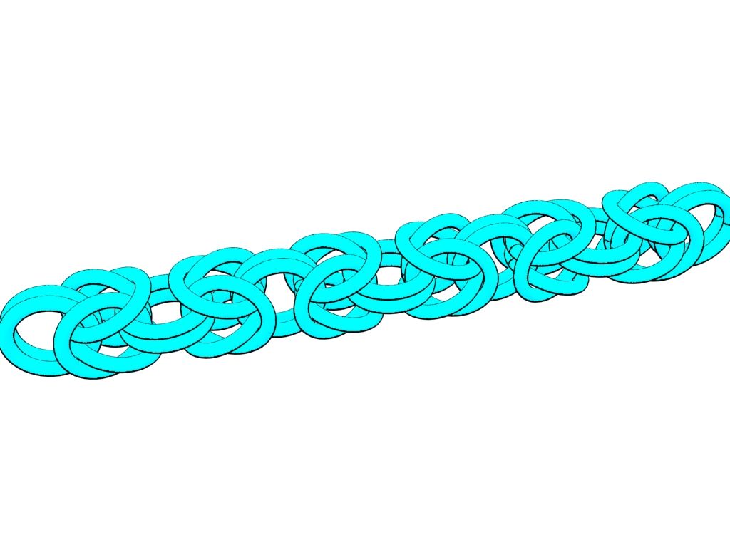 chainmaille jewlery 101: basic byzantine chain DIY Project - Step-by ...