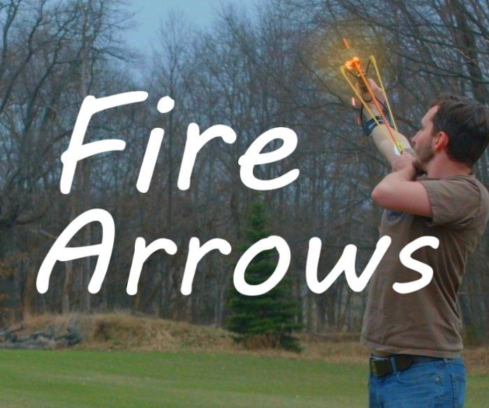 How to Make AutoIgniting Fire Arrows Instructables