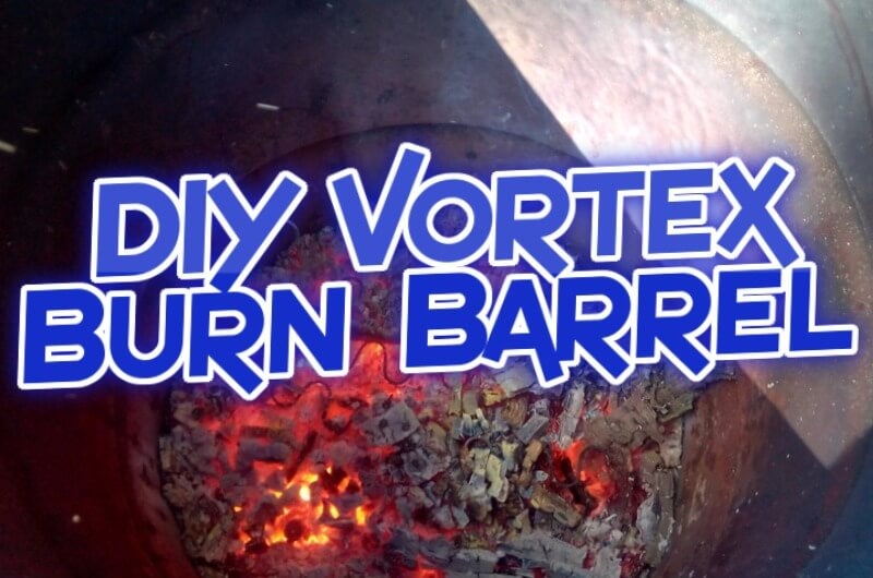 DIY Simple Vortex Burn Barrel 6 Steps Instructables