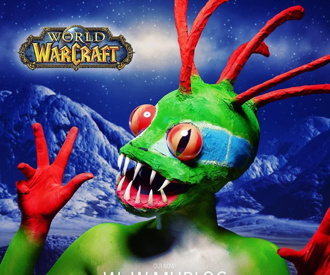 world of warcraft - murloc sfx makeup tutorial DIY Project DIY Project Image