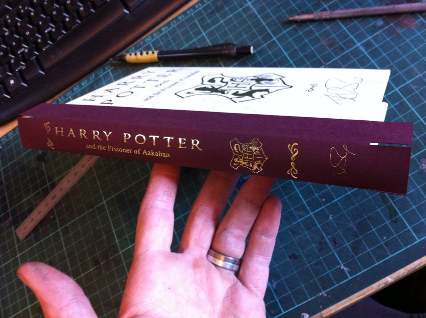 custom harry potter book jackets