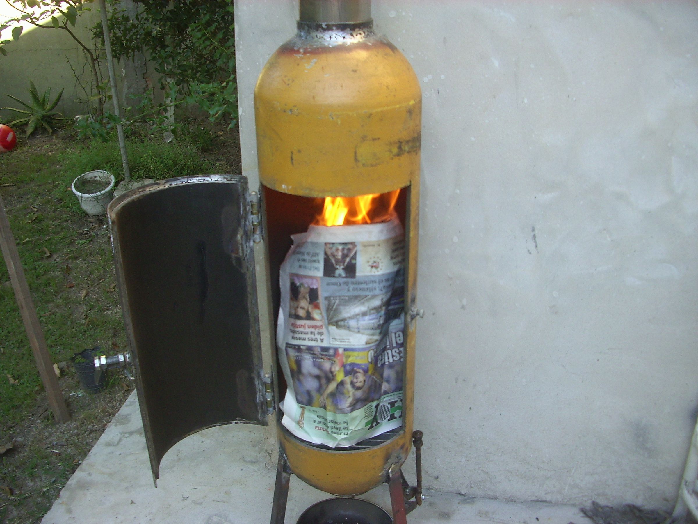 CNG Tube Salamander Stove (salamandra De Tubo GNC) : 17 Steps (with  Pictures) - Instructables